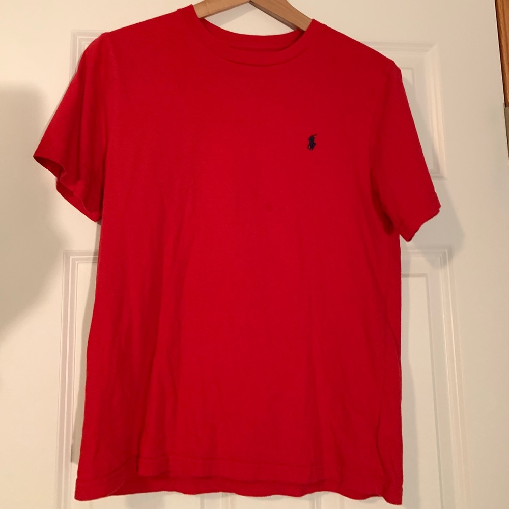 Red Polo t-shirt